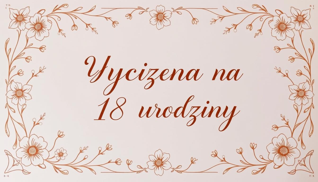 Teksty na 18 urodziny