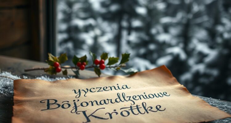 Życzenia bożonarodzeniowe krótkie