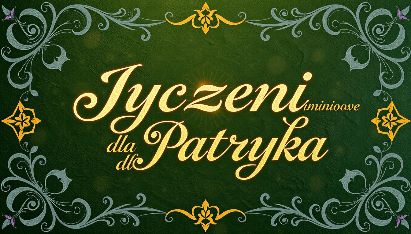 Życzenia imieninowe dla patryka