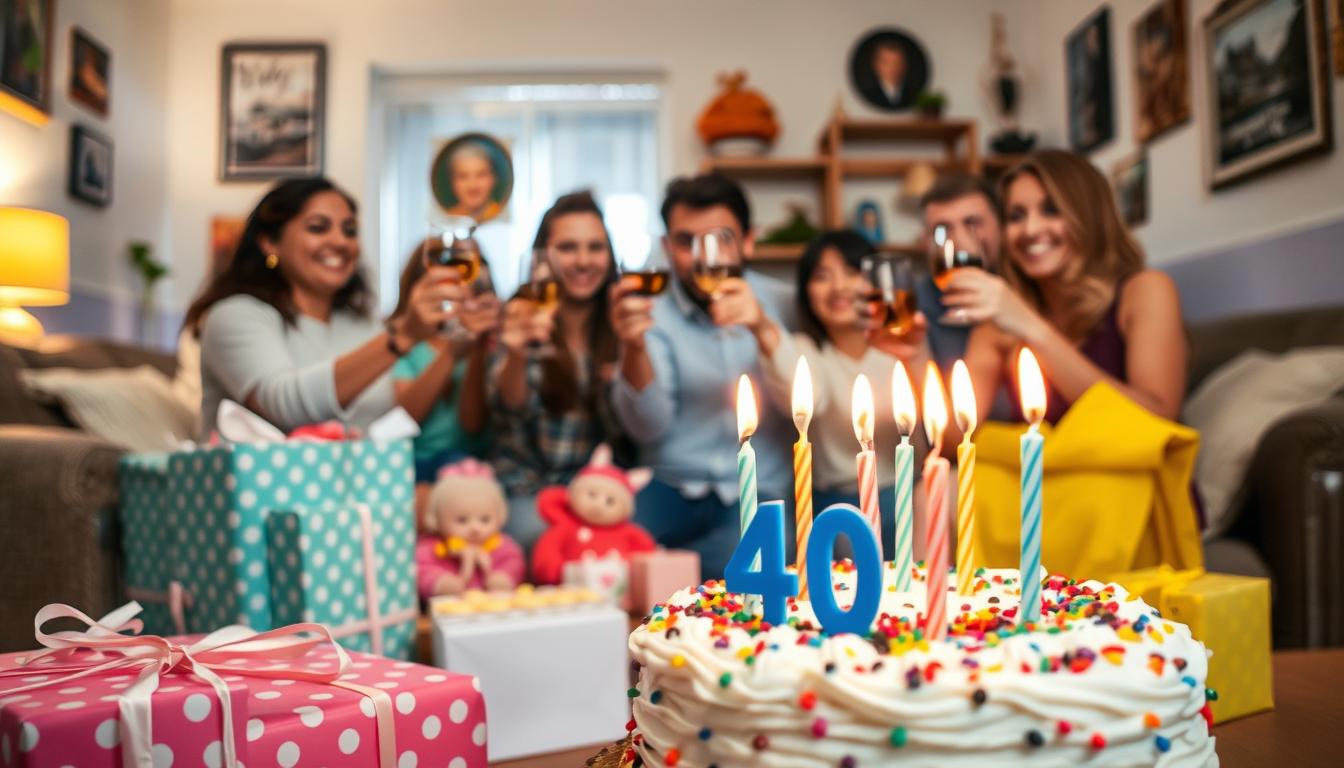 Życzenia na 40 te urodziny