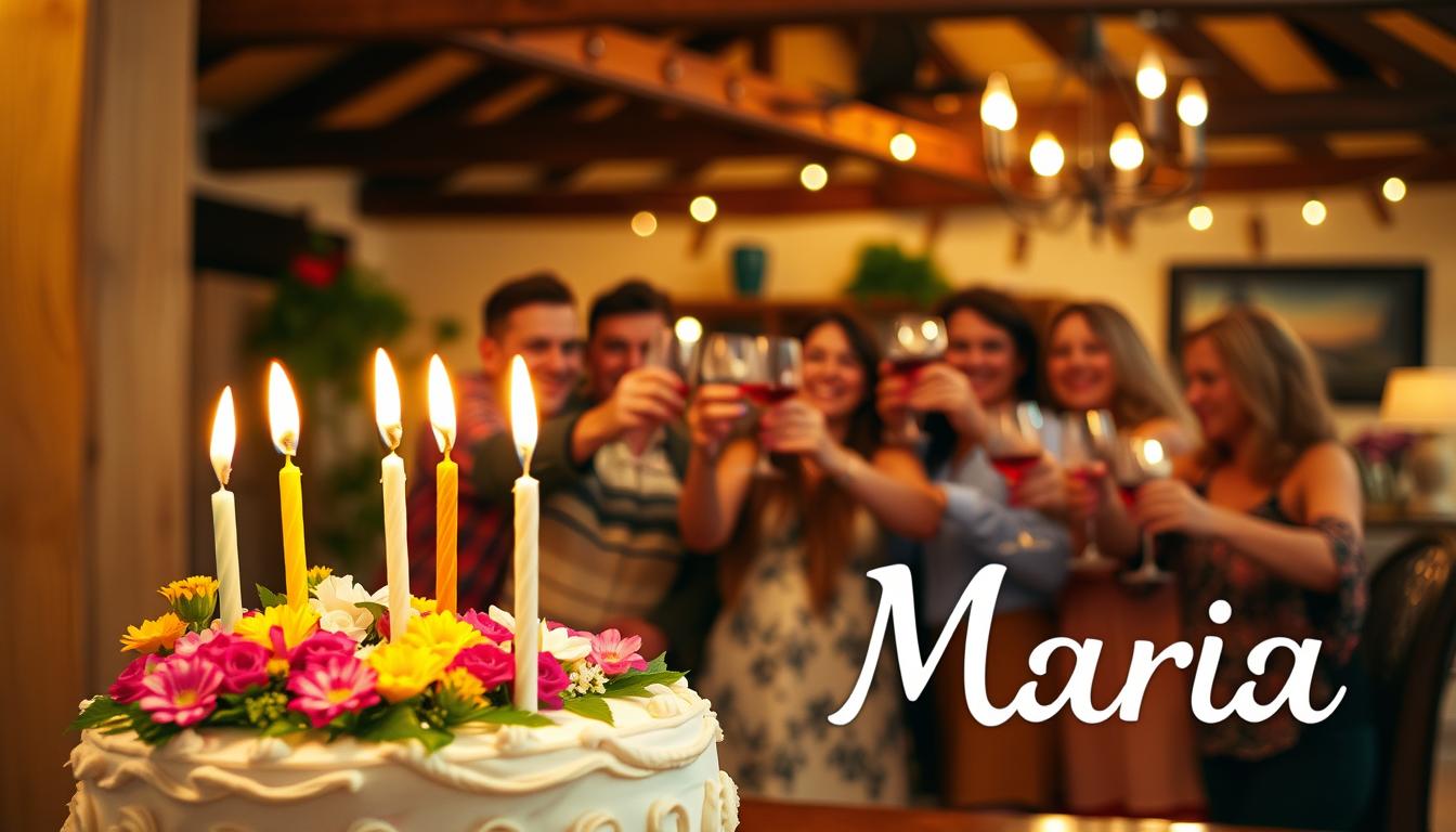 Życzenia urodzinowe dla marii