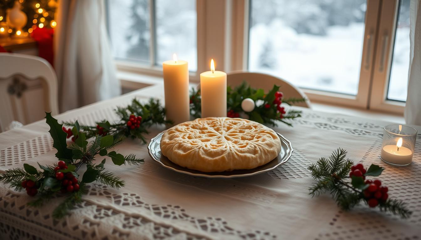 Życzenia wigilijne z opłatkiem